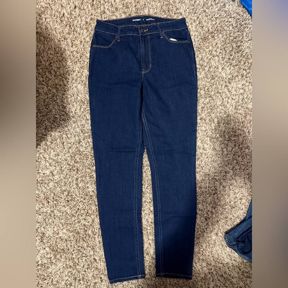Old Navy Dark Indigo Skinny Fit Denim Jeans